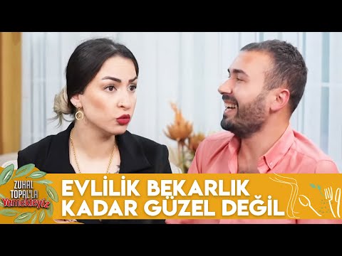 Duygu'nun Çok Güldüren Evlilik Açıklaması | Zuhal Topal'la Yemekteyiz 610. Bölüm