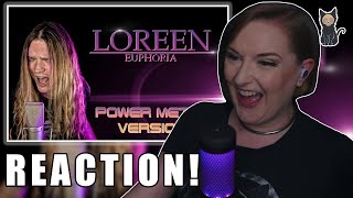 TOMMY JOHANSSON - Euphoria (Loreen Cover) REACTION | POWERMETAL MEETS TRANCE?!