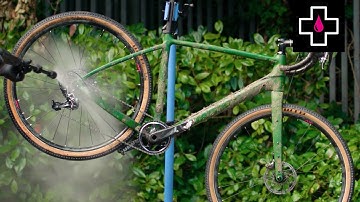 How to use Muc-Off Bio Drivetrain Cleaner on a muddy gravel bike