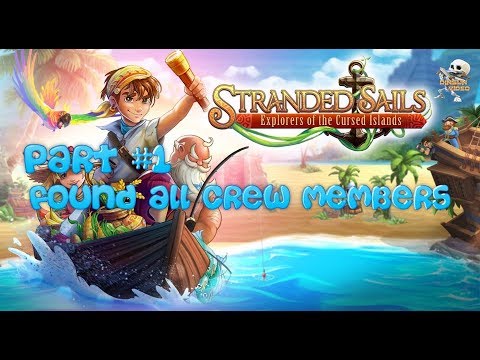 Stranded Sails Walkthrough Part #1, found the Crew Members (Apple Arcade)