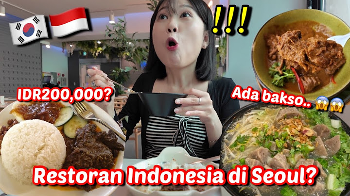 Pertama Kali Coba Makanan Indonesia di Korea… ADA BAKSO & RENDANG di HONGDAE?! 😭🇰🇷🇮🇩