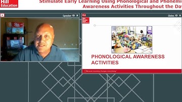 Webinar on How to Stimulate Early Learning Using Phonemic Awareness Activities