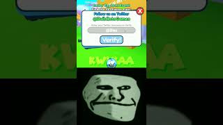 Pet Sim X EASTER EGG BACKROOMS!! 😱😱 (Troll Face BONKERS Meme) #shorts #roblox #trollface #backrooms screenshot 5