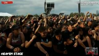 Amon Amarth The pursuit of vikings (Mejor audio) Hell and heaven 2016