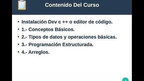 Video II. Programación en C. Instalación de IDE, Editor de Código y GCC