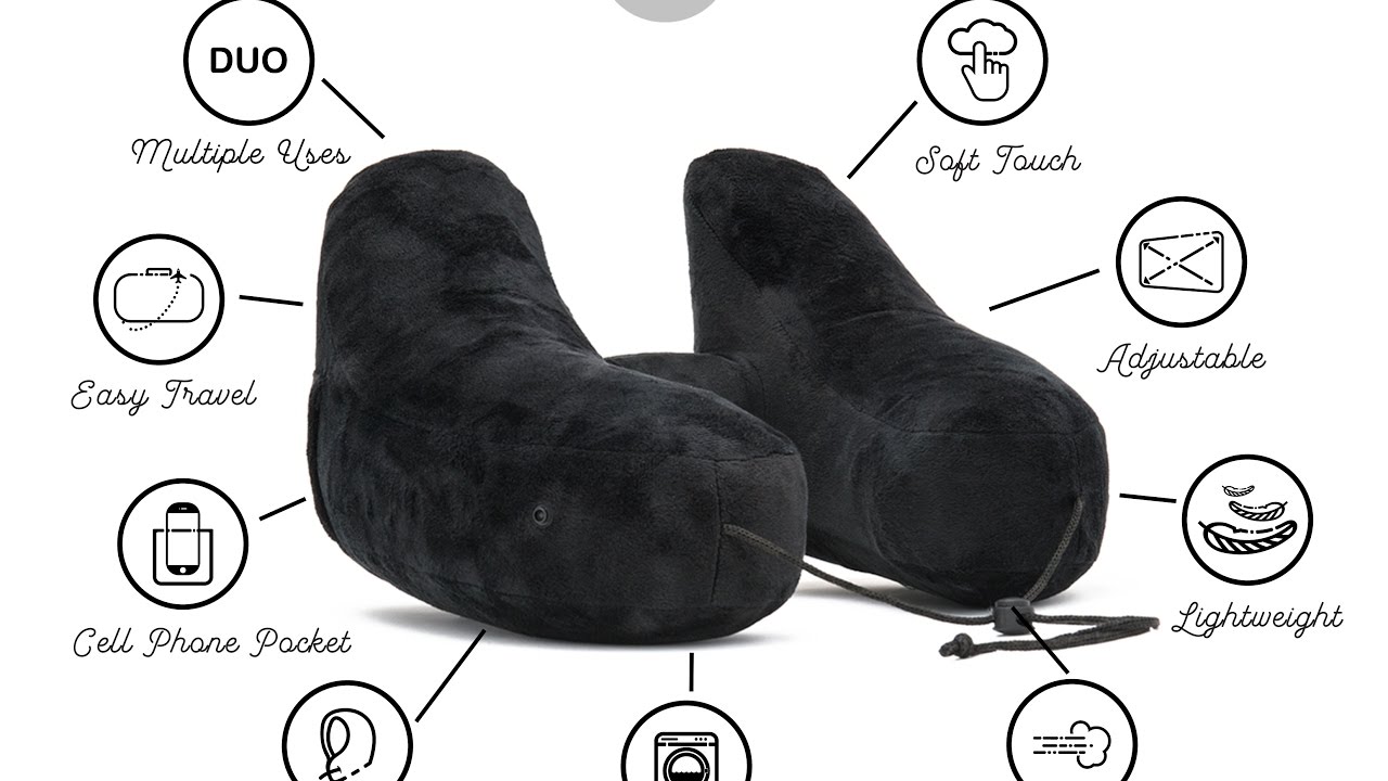 DUO travel pillow - YouTube