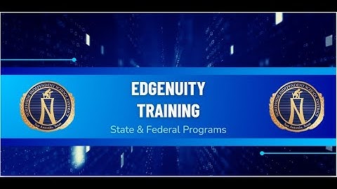 Edgenuity Training Video