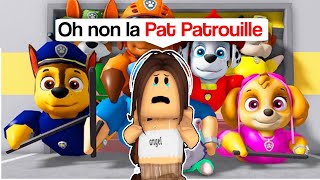 S'ÉCHAPPER DE LA PRISON PAT PATROUILLE SUR ROBLOX (PAW PATROL BARRY'S PRISON RUN)