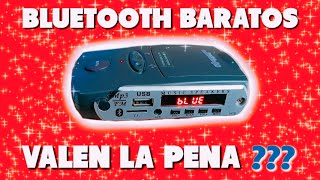 VALEN LA PENA los modulos bluetooth BARATOS para ESCUCHAR MUSICA❓breve analisis y prueba #108