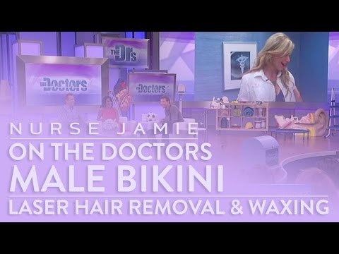 Male Bikini Laser Hair Removal & Waxing - Nurse Jamie on The Doctors