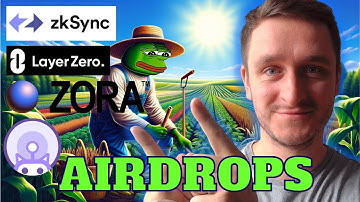 Top 11 Crypto Airdrops - Linea, zkSync, Aleo, LayerZero, Starknet, EigenLayer