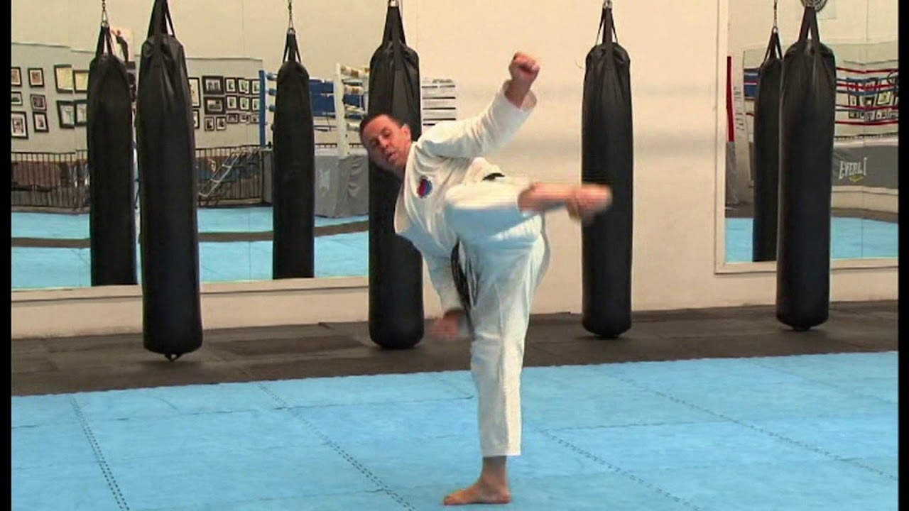 Grade 2 - Brown Belt Pattern - Hwa Rang (Front View) - YouTube