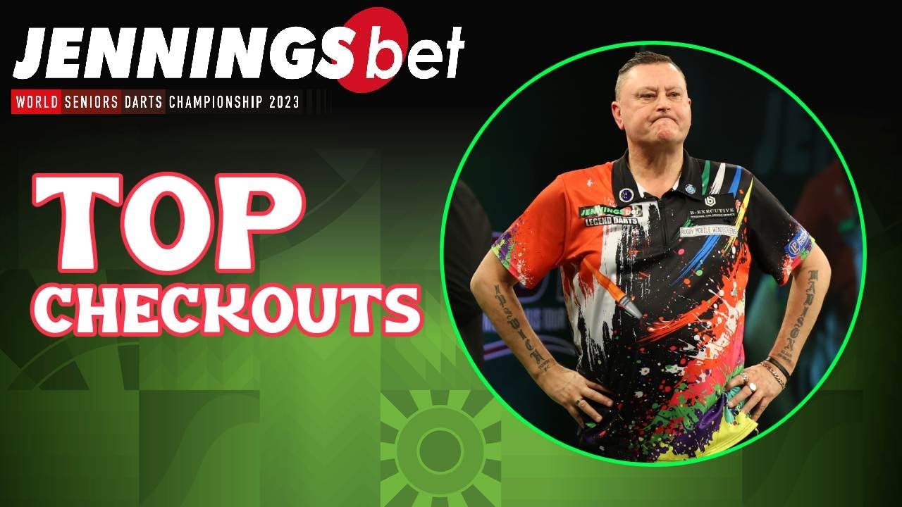 2023 JenningsBet World Seniors Darts Championship Top Checkouts YouTube