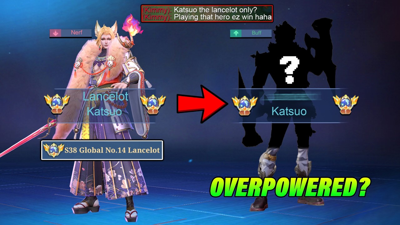 UNDERRATED TO OVERPOWERED?! WHEN GLOBAL LANCELOT PLAYED THIS BROKEN HERO! HERE’S WHAT HAPPENED...