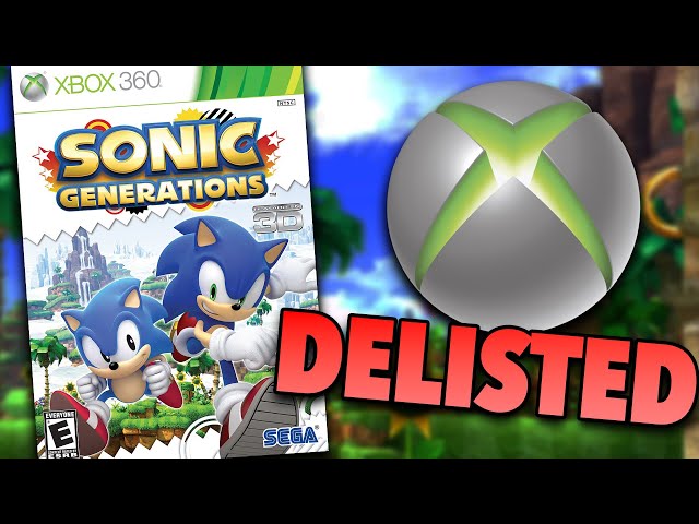 Sonic Generations (2011) XBOX 360/ONE/Series X - Jeu Complet