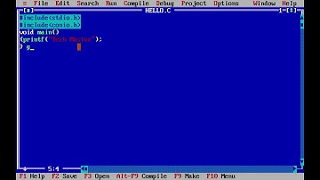 clrscr() and getch() functions in C
