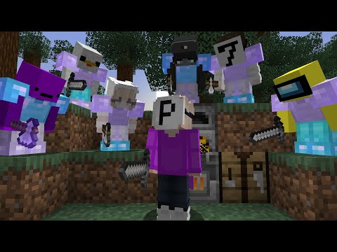 Minecraft Speedrunner VS 6 Hunters REMATCH