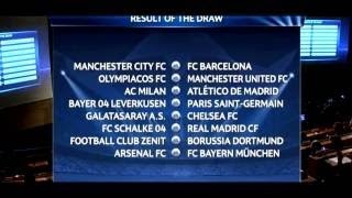 Şampiyonlar Ligi ~ 2013/2014 Bütün Eşleşmeler ve Kura Çekimi Sonuçları