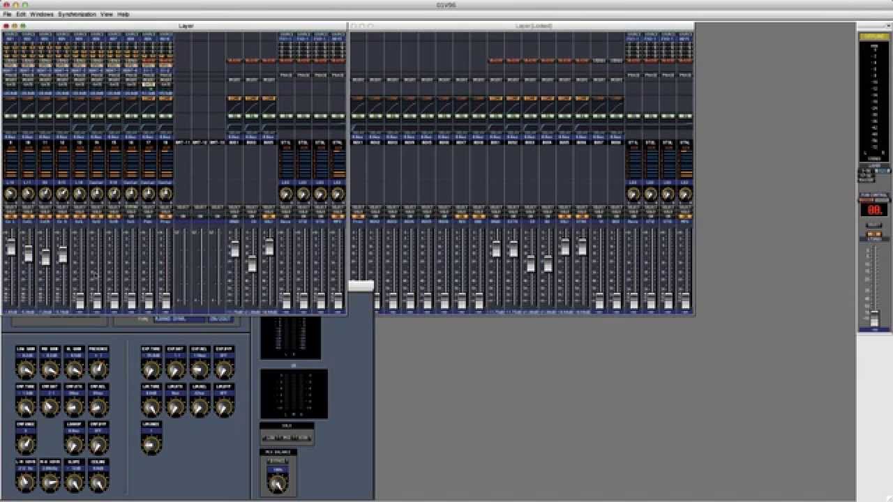 Producción de sonido de una gala lírica: programación de mesa
