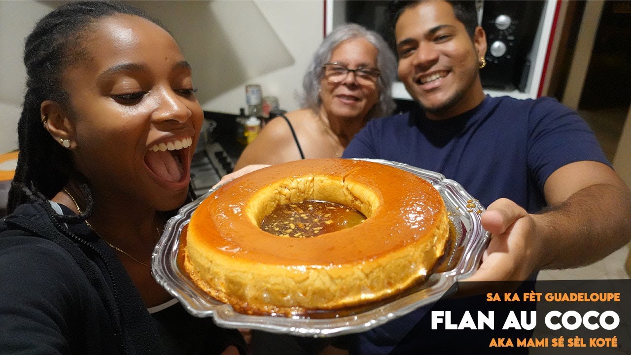 FLAN AU COCO AVEC MA MAMIE ! LE MEILLEUR FLAN AU MONDE !