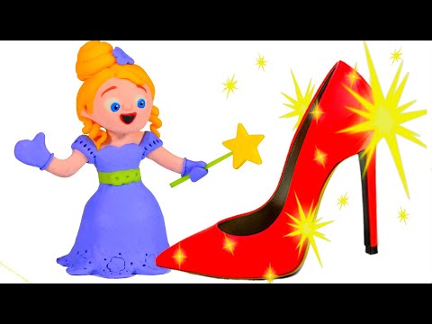 FUNNY KIDS NEW PRINCESS STYLE ❤ Play Doh Cartoons For Kids