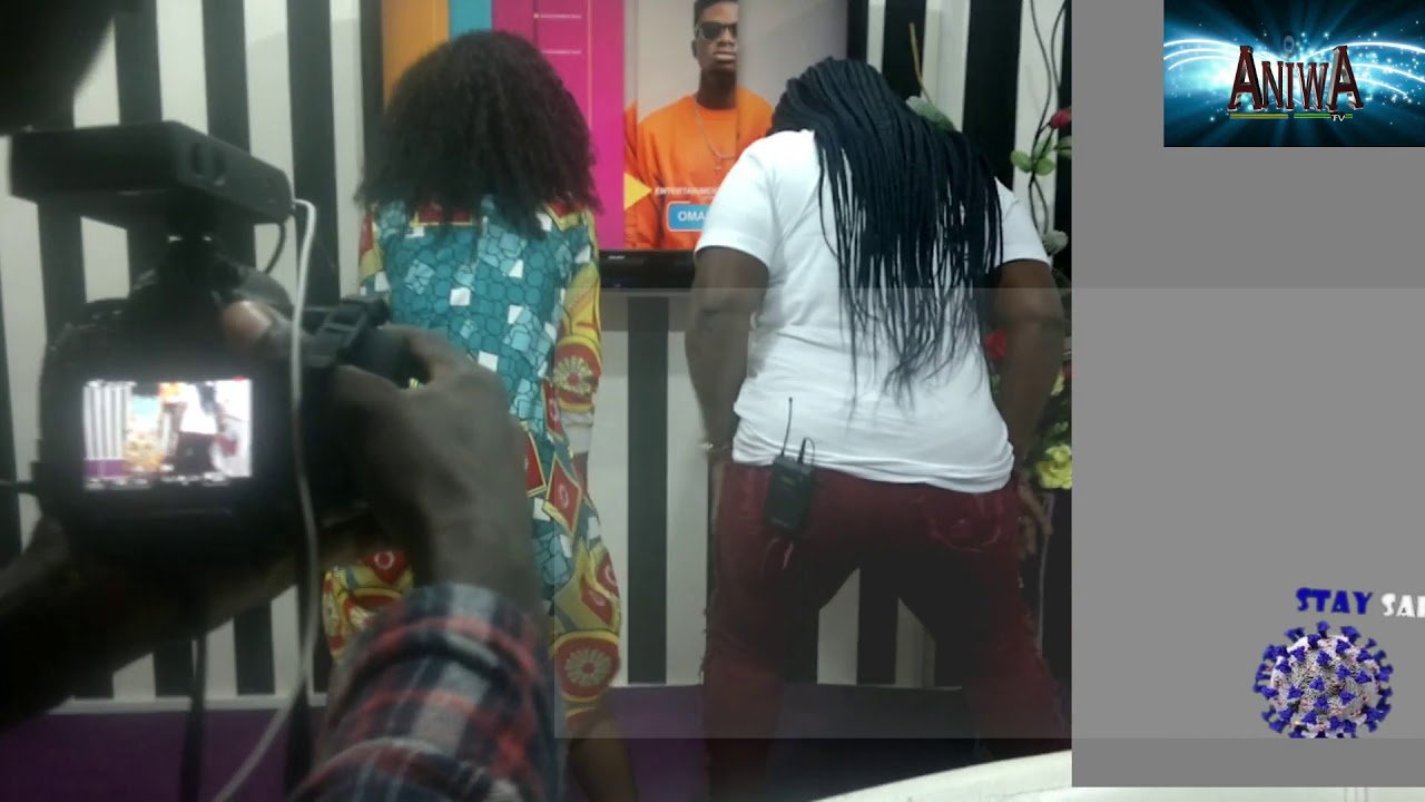 Akuapem Polo Teaching Cindy Cash how to twerk after yawa - YouTube