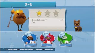 Overcooked 2 Gameplay for PS4, PS5 [Kitchen 3-1]