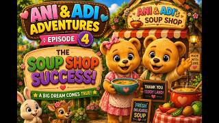 Download lagu 🍲🐻 Ani Teddy & Adi Teddy | Episode 4 – The Soup Shop Success! ✨