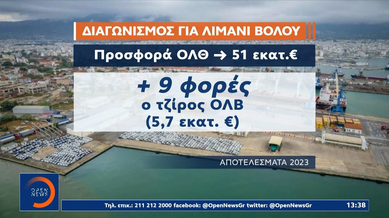 Το Υπερταμείο ακύρωσε τον διαγωνισμό για το λιμάνι του Βόλου που είχε κερδίσει ο ΟΛΘ | Ethnos