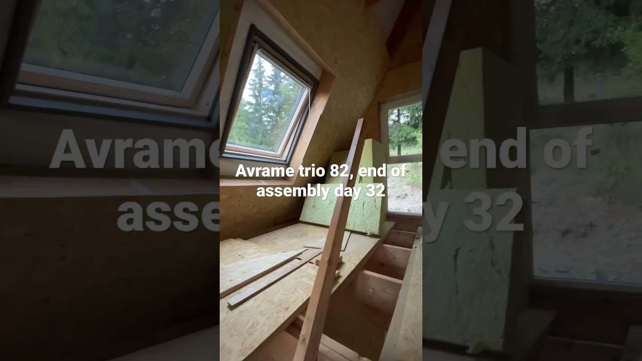 Avrame trio 82, end of assembly day 32