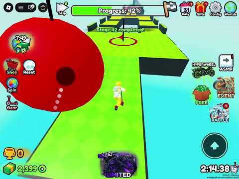 Obby but you’re on a scooter!!!