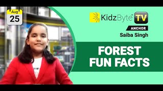 Forest Fun Facts - Kidzbyte Tv Anchor Saiba Singh Billabong High International School