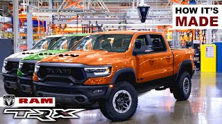 2022 RAM 1500 TRX PRODUCTION or How It's Made on Dodge Truck Assembly Plant