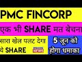 Pmc fincorp buy hold sell  pmc fincorp share news  pmc fincorp share latest news  pmc fincorp