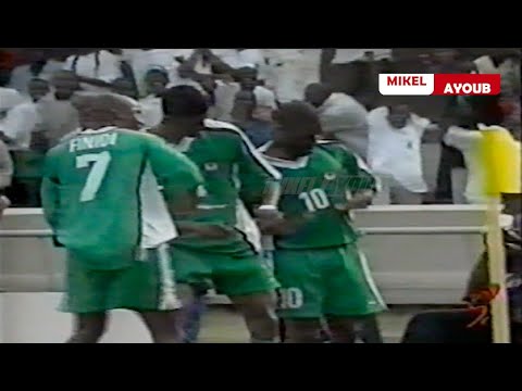 نيجريا 4 2 تونس منتخب نيجريا يتلاعب بنسور قرطاج بامم افريقيا 2000 تعليق يوسف سيف
