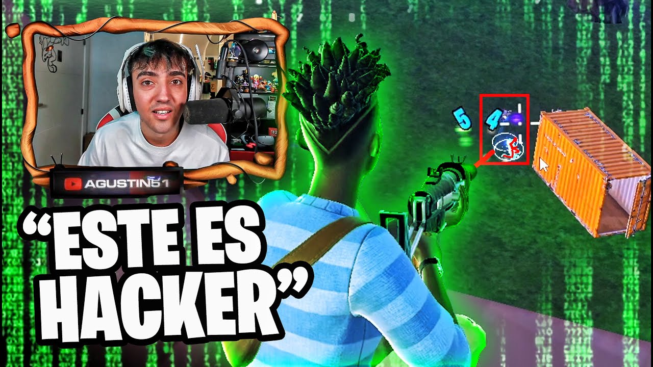 Agustin51 se encuentra un hacker en Fortnite OG y lo reporta