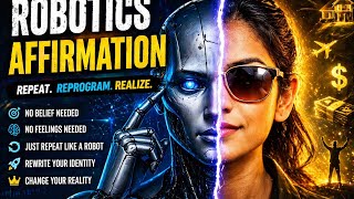 Robotic Affirmations = Instant Reality Shift (Truth Revealed) | Stop Feeling, Start Repeating!