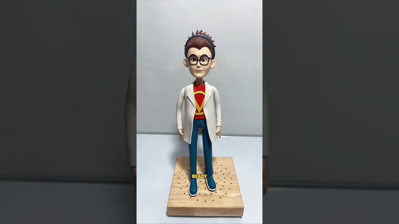 Grandma's Dream: A Doctor Made From Clay... 😍❤️ #shorts
