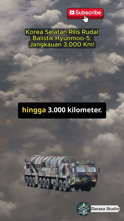 Korea Selatan Rilis Rudal Balistik Hyunmoo-5: Jangkauan 3.000 Km!