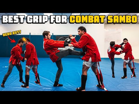 The BEST grip for COMBAT SAMBO - Knees, Head butts, Kicks, and more...