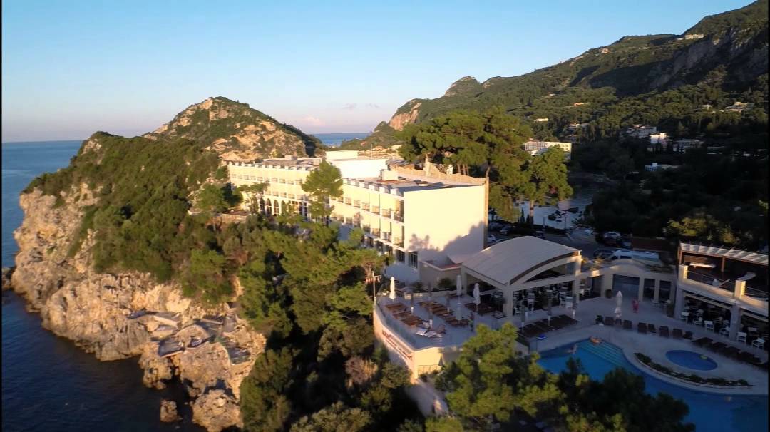 Akrotiri Beach Hotel Aerial Video You
