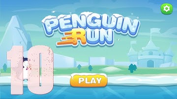 Penguin Run Android Gameplay Level 10 [TOP Android GamePlay]