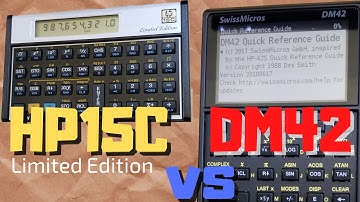 HP15c vs DM42