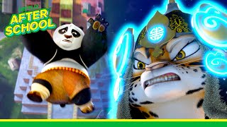 Po VS Zuma the Protector!  Kung Fu Panda: The Dragon Knight | Netflix After School