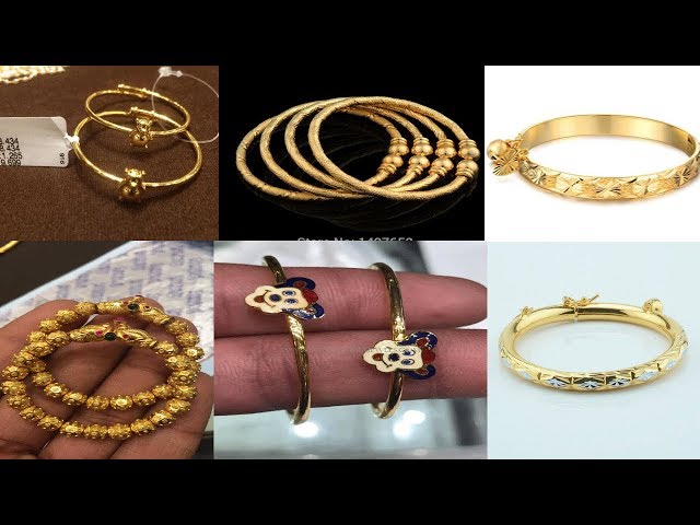 4pcs/lot 24k Gold Color Bangle For Baby Child Boys Girls Dubai Bride  Wedding Ethiopian Bracelet Africa Bangle Arab Jewelry - Bangles - AliExpress