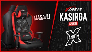 Oyuncu Koltuğu Tanıtım Xdrive Kasırga Masajlı Profesyonel Oyuncu Koltuğu