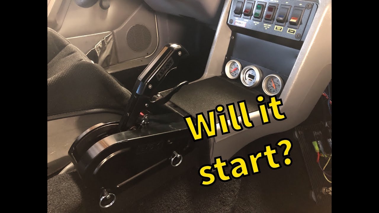 1JZ Foxbody TH400 B&M Shifter Installed and First fire up! YouTube