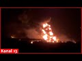 Another oil refinery of  Russians was hit in Volgograd region - image of fierce fire in area