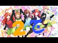 شاب يعيش مع خمس بنات تؤام فى شقه واحده ملخص انمى التوائم الخمسه الجزء الثانى Gotoubun no Hanayome