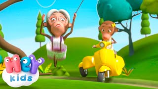 Où est la noix de coco ?? 🥥 Chanson avec des singes | HeyKids Comptines pour bébé | Animaj Kids